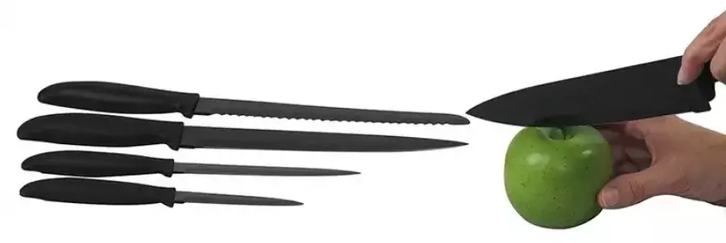Набір ножів KELA Acida сірий, 6 предметів (11286) фото