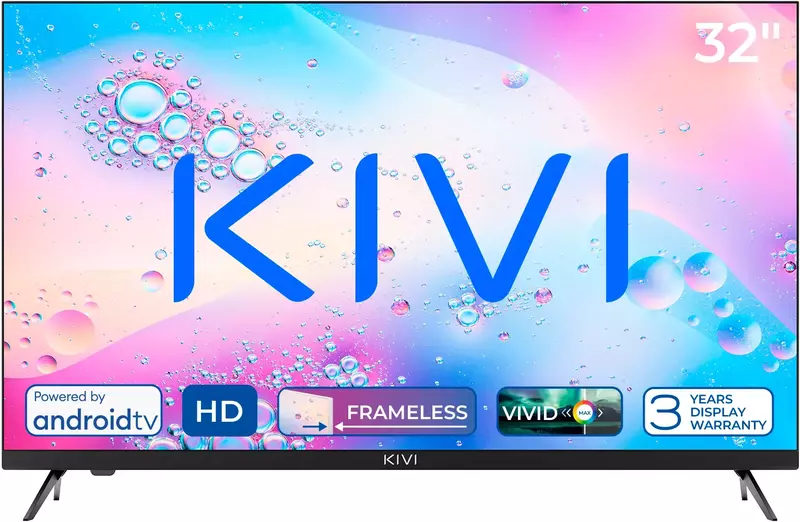 Телевізор Kivi 32" HD Smart TV (32H760QB) фото