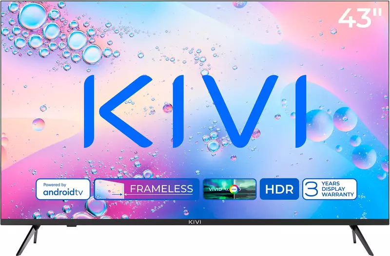 Телевізор Kivi 43" UHD Smart TV (43U760QB) фото