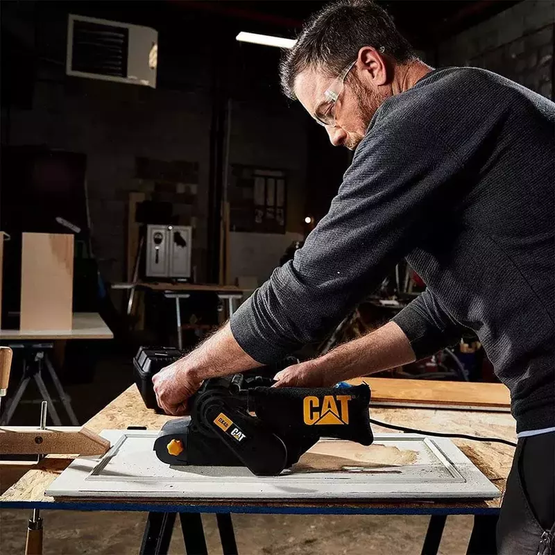 Шліфмашина стрічкова CAT DX48 950Вт - фото - №6