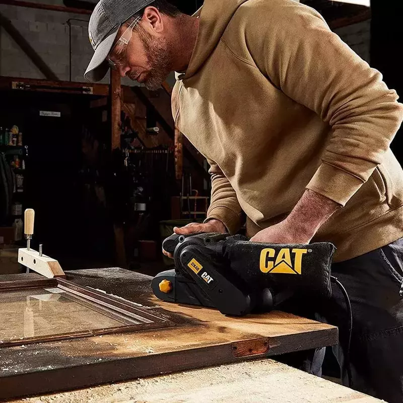 Шліфмашина стрічкова CAT DX48 950Вт - фото - №5