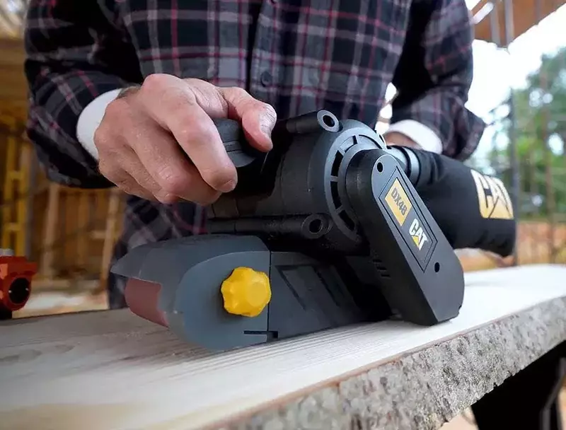 Шліфмашина стрічкова CAT DX48 950Вт - фото - №9