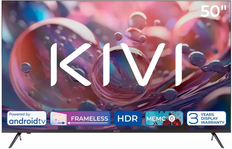 Телевізор Kivi 50" UHD Smart TV (50U760QB) фото