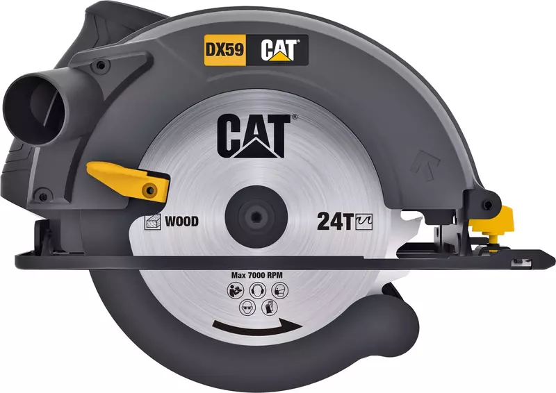 Пила дискова CAT DX59 1400Вт фото