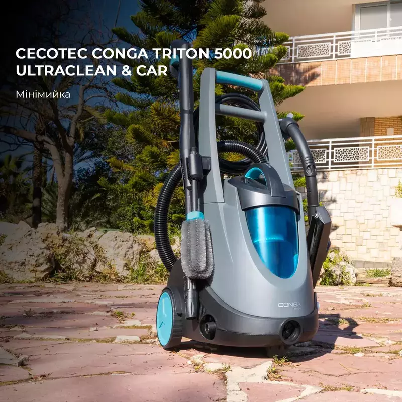 Мінімийка Cecotec Conga Triton 5000 UltraClean & Car фото