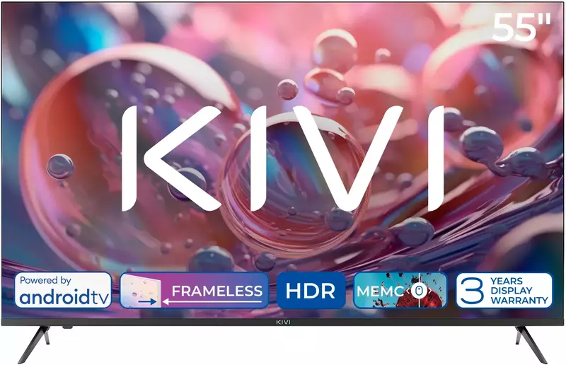 Телевізор Kivi 55" UHD Smart TV (55U760QB) фото