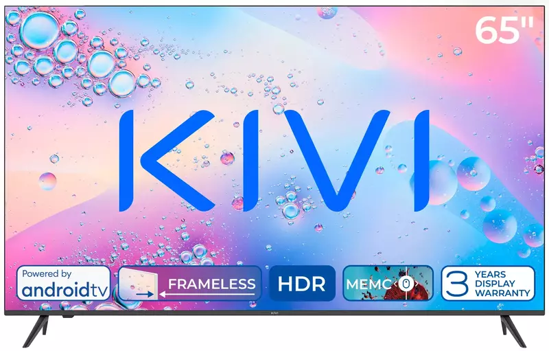 Телевізор Kivi 65" UHD Smart TV (65U760QB) фото
