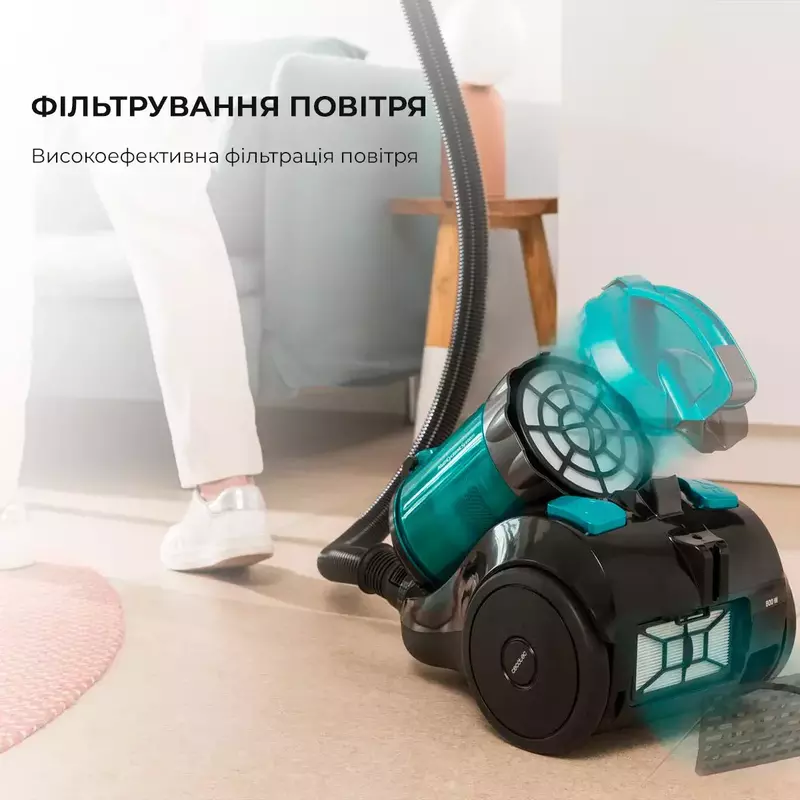 Пилосос для сухого прибирання Cecotec Conga Rockstar Multicyclonic Compact Plus - фото - №4