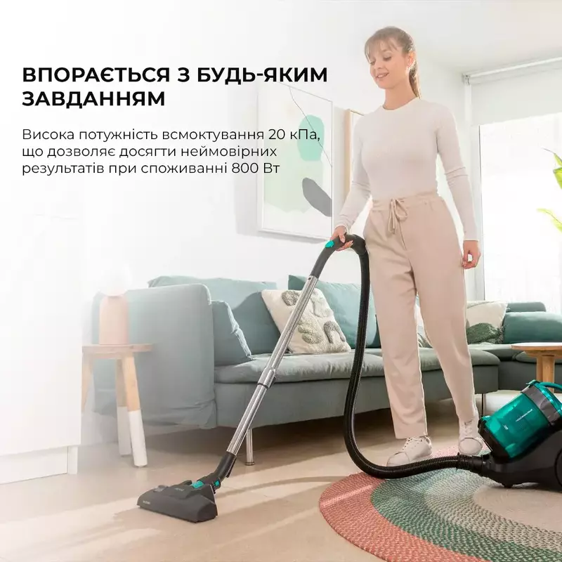 Пилосос для сухого прибирання Cecotec Conga Rockstar Multicyclonic Compact Plus - фото - №7