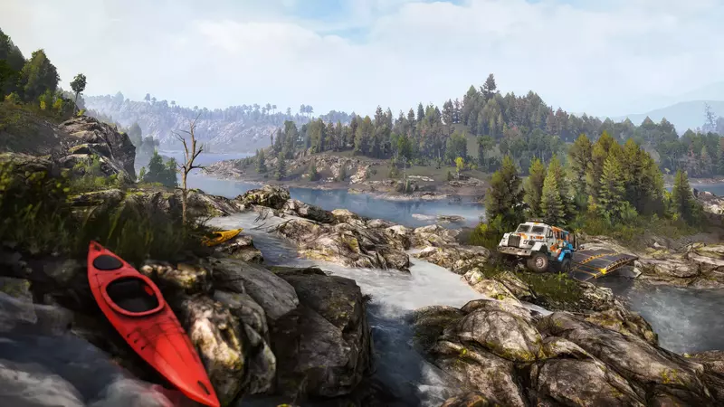 Диск Expeditions: A MudRunner Game (Blu-ray) для PS4 - фото - №11