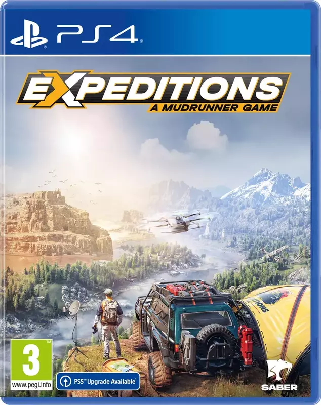 Диск Expeditions: A MudRunner Game (Blu-ray) для PS4 - фото - №0