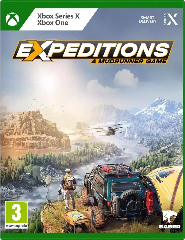 Диск Expeditions: A MudRunner Game (Blu-ray) для Xbox Series X - фото - №0
