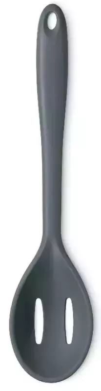 Сервірувальна ложка з прорізами KELA Tom, 28 см, сіра (12584) фото