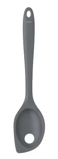 Сервірувальна ложка з прорізами KELA Tom, 28,5 см, сіра (12587) фото