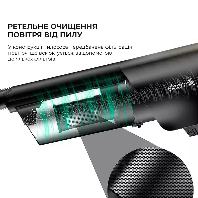 Пилосос Deerma Stick Vacuum Cleaner Cord (DX600) фото