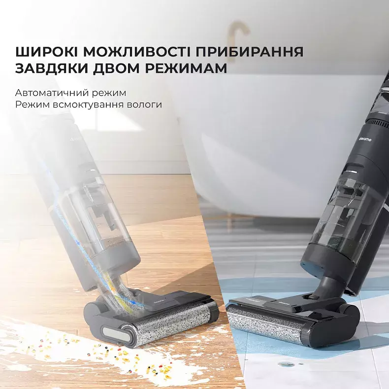 Миючий пилосос Dreame Wet&Dry Vacuum Cleaner H12 фото
