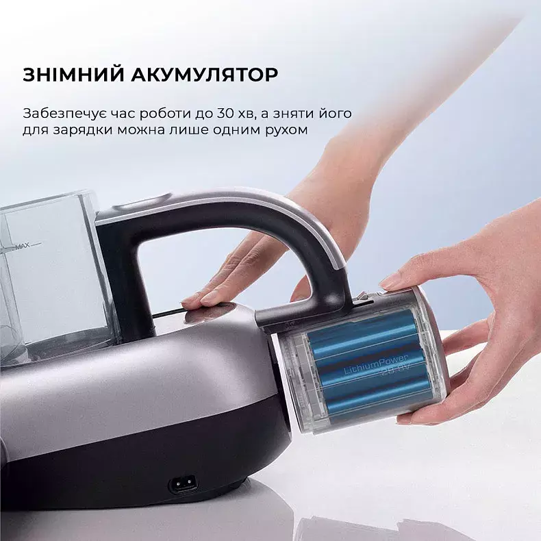 Пилосос для м'яких меблів Hand vacuum cleaner JIMMY with UV lamp for upholstered furniture (BD7Pro) фото