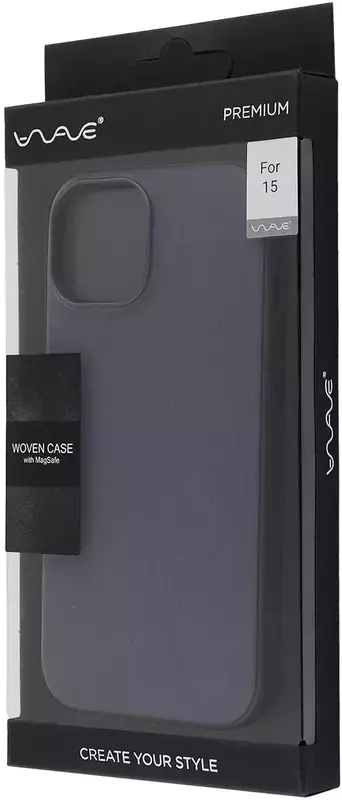 Чохол для iPhone 15 WAVE Premium Woven Case with MagSafe (evergreen) - фото - №4