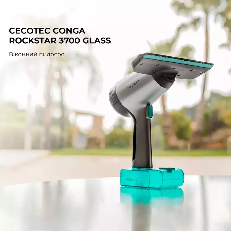 Віконний пилосос Cecotec Conga Rockstar 3700 Glass фото