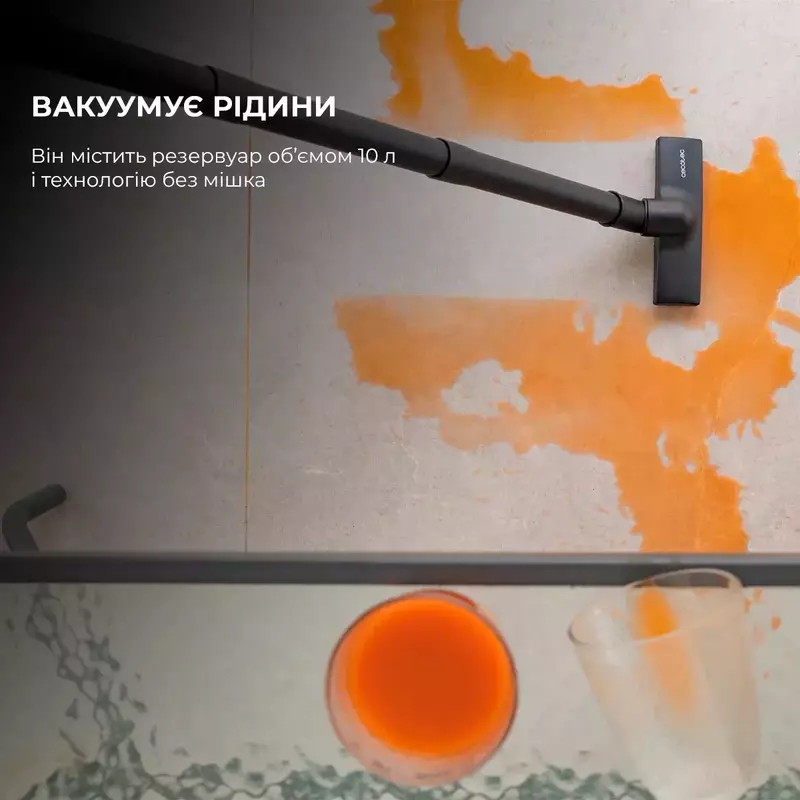 Мийний пилосос Cecotec Conga Rockstar Wet & Dry Compact - фото - №6