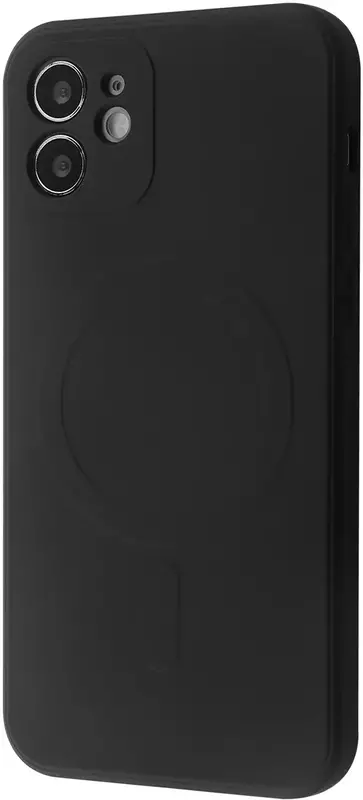 Чохол для iPhone 12/12 Pro WAVE Colorful Case with MagSafe (TPU) (black) фото