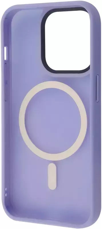 Чохол для iPhone 14 Prо WAVE Matte Insane Case with MagSafe (light purple) фото