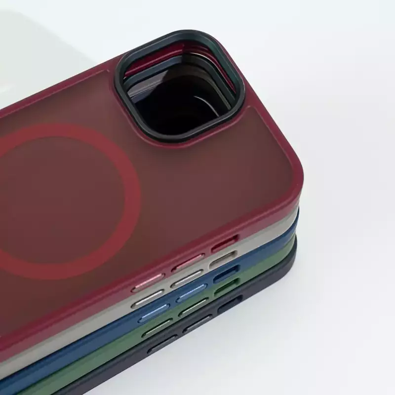 Чохол для iPhone 15 Pro Max WAVE Matte Insane Case with MagSafe (deep purple) фото