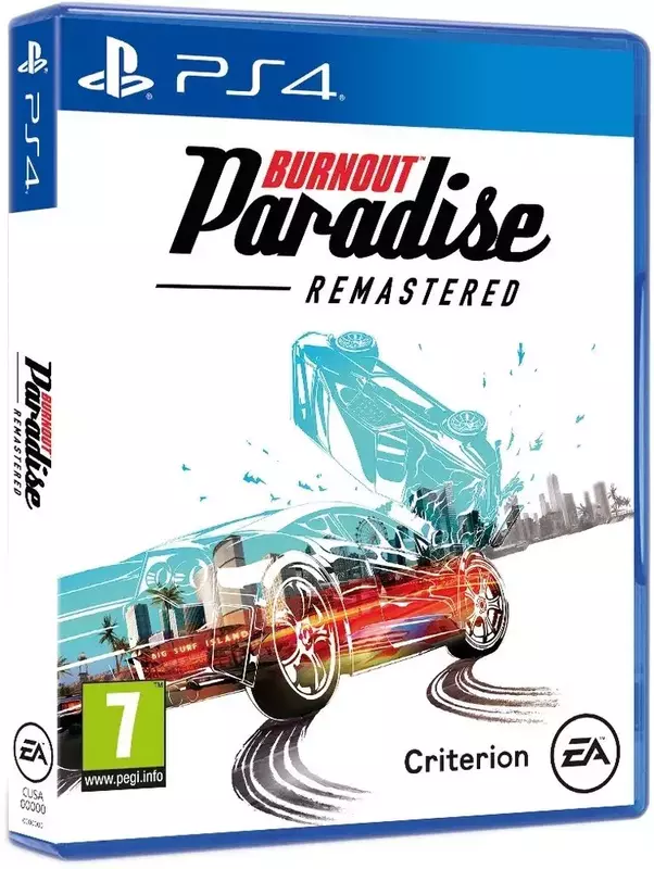 Диск Burnout Paradise Remastered (Blu-ray) для PS4 фото