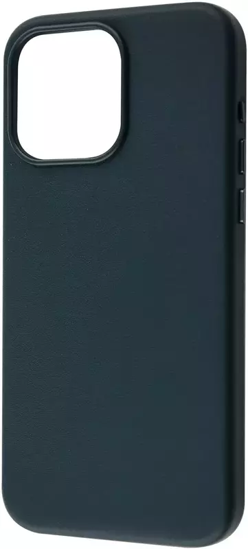 Чохол для iPhone 15 Pro Max WAVE Premium Leather Edition Case with MagSafe (forest green) фото