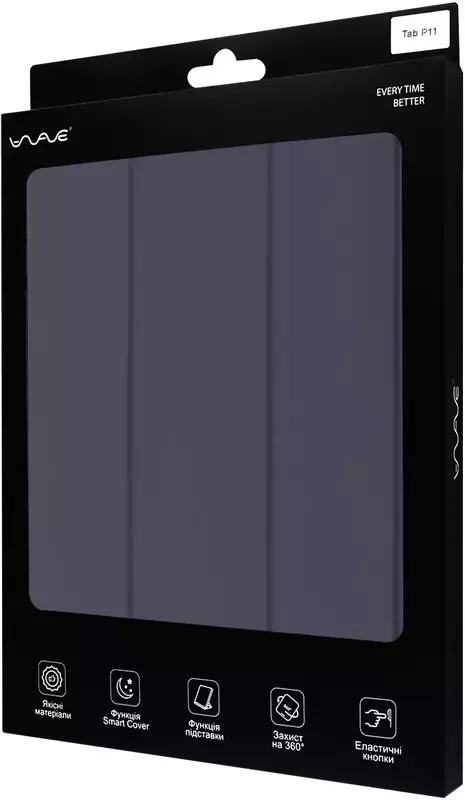 Чохол для планшета Lenovo Tab P11 (2nd Gen) 2022 WAVE Smart Cover (lavender gray) фото
