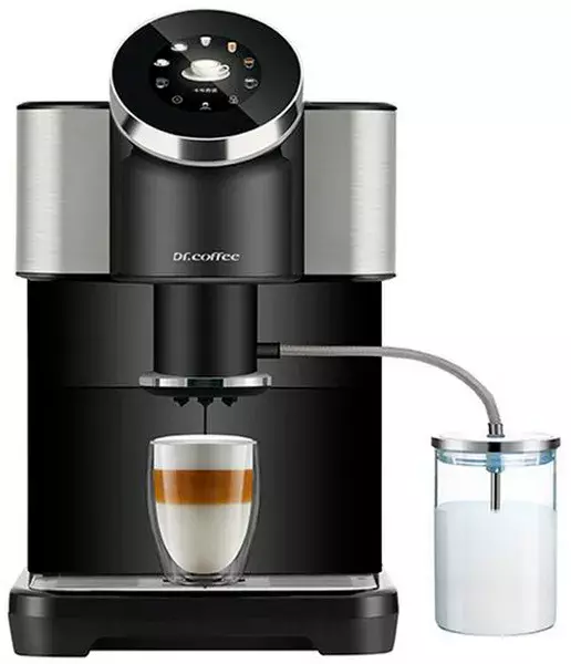 Автоматична кавоварка Dr. Coffee H2 чорна фото
