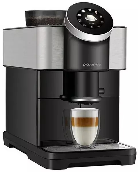 Автоматична кавоварка Dr. Coffee H2 чорна фото