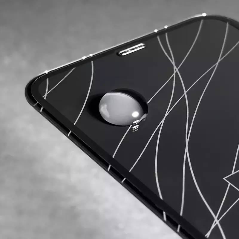 Захисне скло WAVE Premium iPhone 13/13 Pro/14 (black) фото