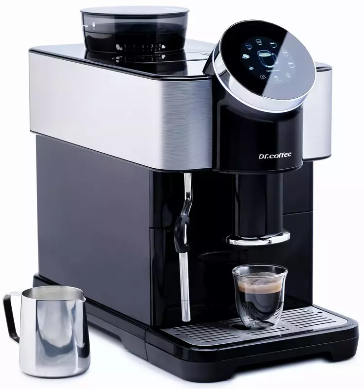 Автоматична кавоварка Dr. Coffee H1 чорна фото