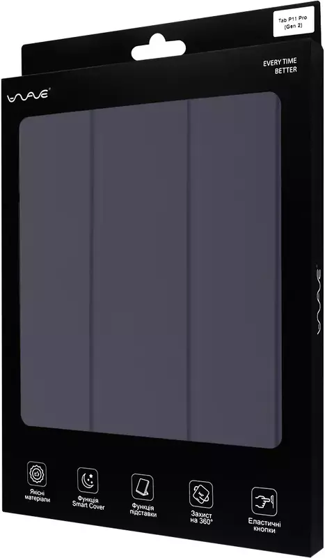 Чохол для планшета Lenovo Tab P11 Pro (2nd Gen) WAVE Smart Cover (lavender gray) фото