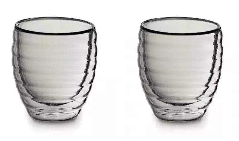 Набір склянок для еспресо із подвійними стінками KELA Cesena, 80 мл, 2 шт. - (12410) фото
