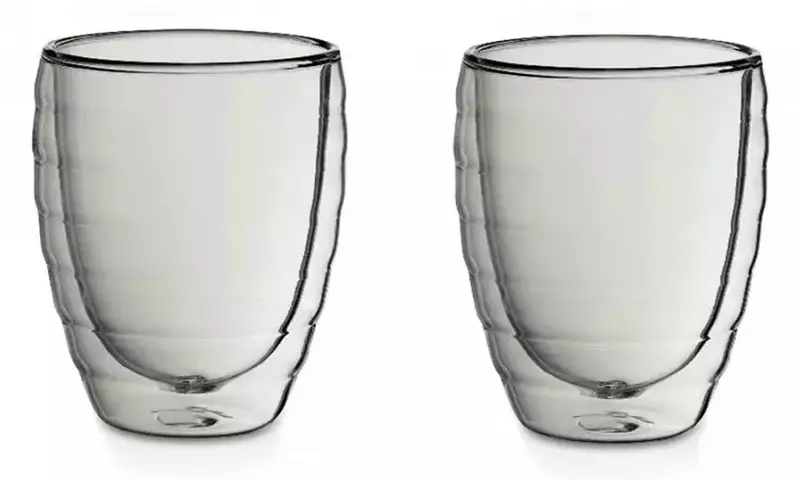 Набір склянок для латте KELA Cesena із подвійними стінками, 300 мл, 2 шт. - (12412) фото