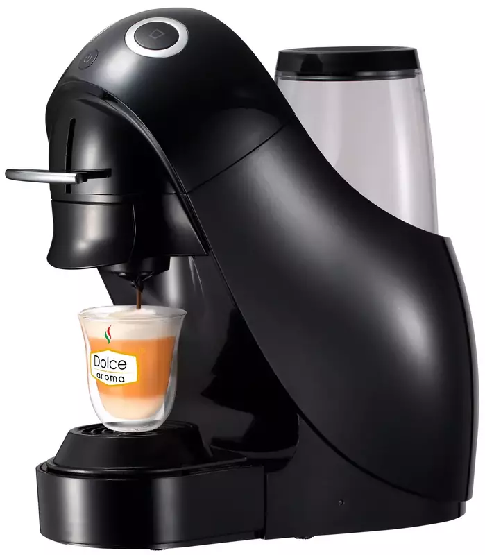 Капсульна кавоварка DOLCE AROMA "LOLA-A" із системою Dolce Gusto чорна (6971626982558) фото
