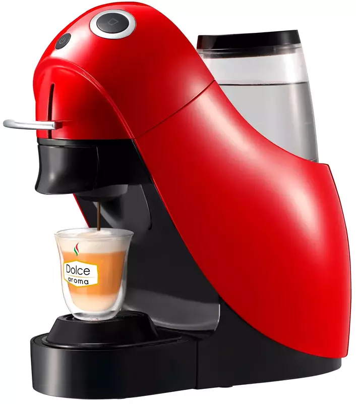 Капсульна кавоварка DOLCE AROMA "LOLA-A" із системою Dolce Gusto red (6971626981551) фото
