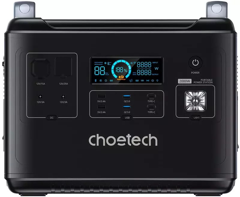 Портативна зарядна станція CHOETECH BS006 Choetech 2000W Powerstation Choetech 2000W Powerstation фото