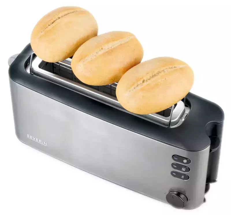 Автоматичний тостер з довгими слотами SEVERIN AT 2515 фото