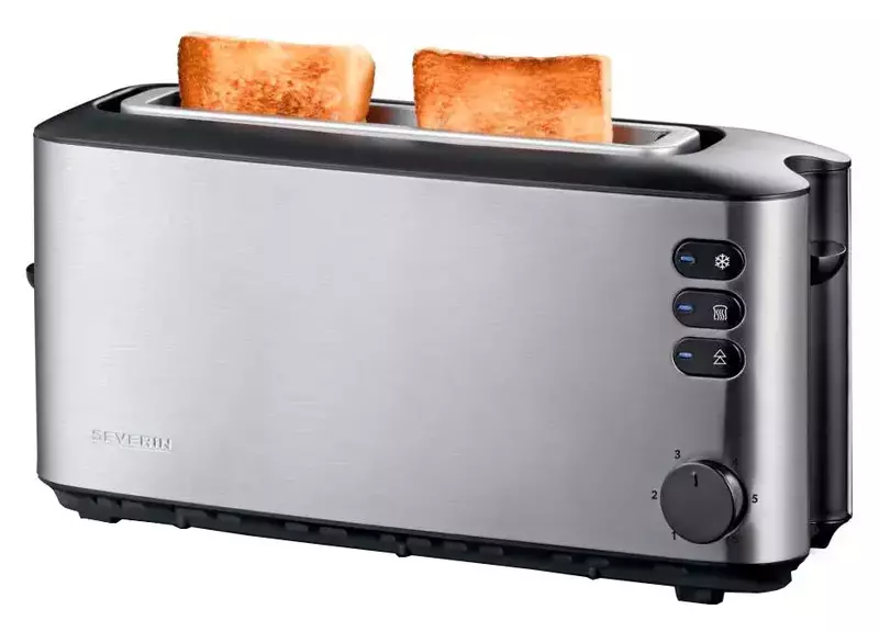 Автоматичний тостер з довгими слотами SEVERIN AT 2515 фото