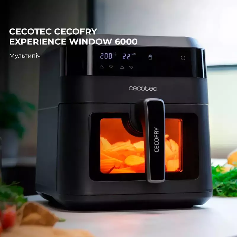 Мультипіч CECOTEC Cecofry Experience Window 6000 фото