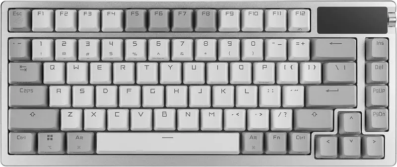 Клавіатура ігрова ASUS ROG Azoth NX Snow EN PBT White (90MP031A-BKUA11) фото