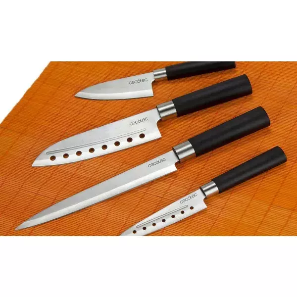 Набір ножів CECOTEC 4 Santoku Kit фото