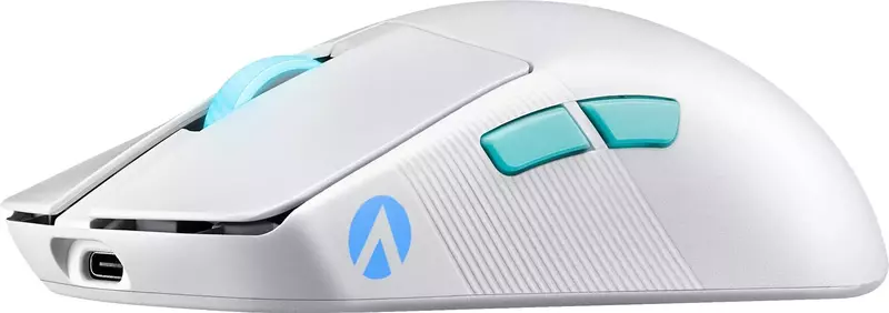 Миша ігрова ASUS ROG Harpe Ace Aim Lab Edition (White) 90MP02W0-BMUA10 - фото - №2