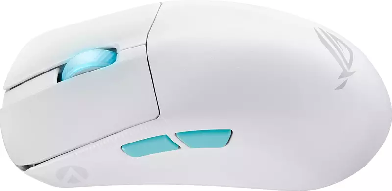 Миша ігрова ASUS ROG Harpe Ace Aim Lab Edition (White) 90MP02W0-BMUA10 - фото - №5