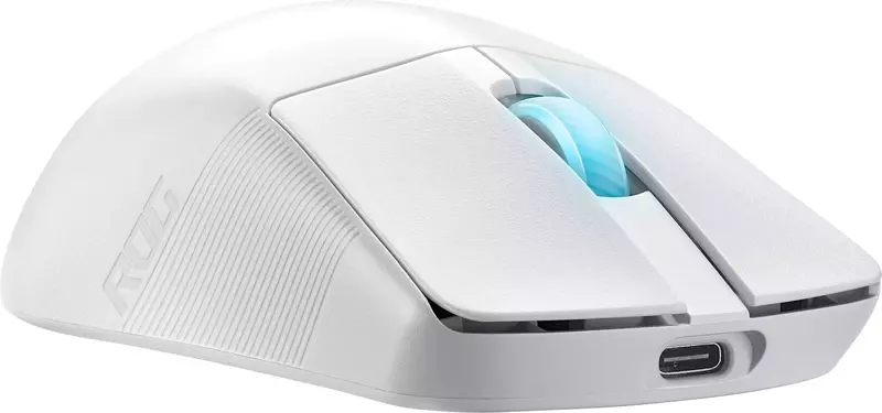 Миша ігрова ASUS ROG Harpe Ace Aim Lab Edition (White) 90MP02W0-BMUA10 - фото - №6
