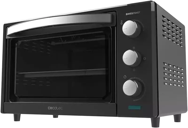 Електропіч CECOTEC Mini oven Bake&Toast 2400 (Black) CCTC-02226 фото