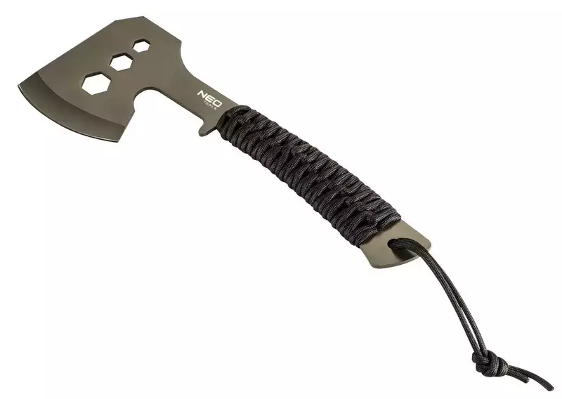 Сокира Neo Tools 340г, рукоятка сталева фото